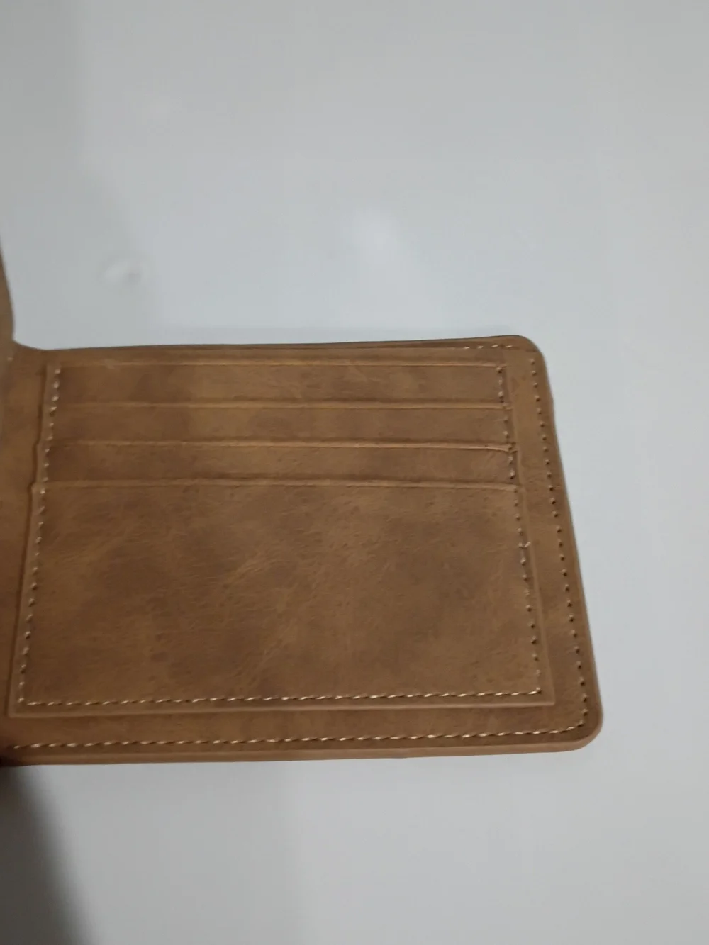 Leather Look 'To My Dad' Bifold Wallet - Brown